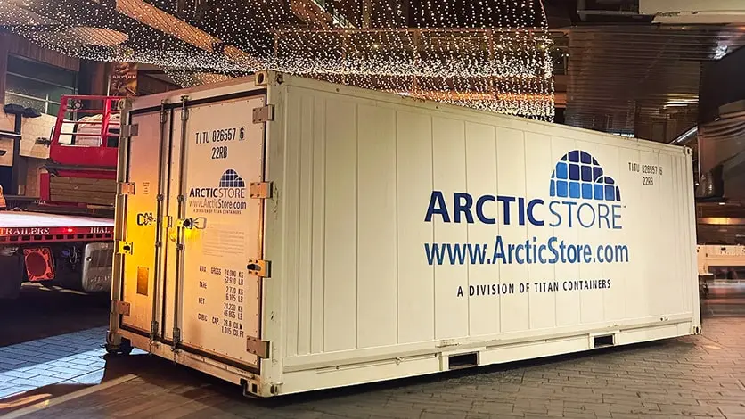 Arctic SuperStore modulär kylförvaring för stormarknader och handel